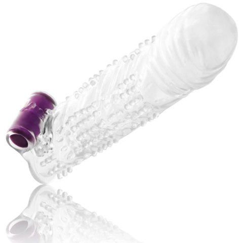 Ohmama Model Teksturowany z Wibrującym Systemem, 13 cm - Transparentny