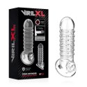 VirilXL V15 Przezroczysty rękaw intymny do powiększania rozmiaru 13,5 cm