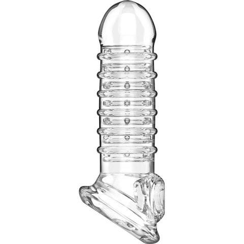 VirilXL V15 Przezroczysty rękaw intymny do powiększania rozmiaru 13,5 cm