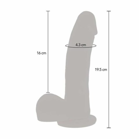 Get Real Pulsating Motion - silikonowy model z pulsacją magnetyczną 20 cm