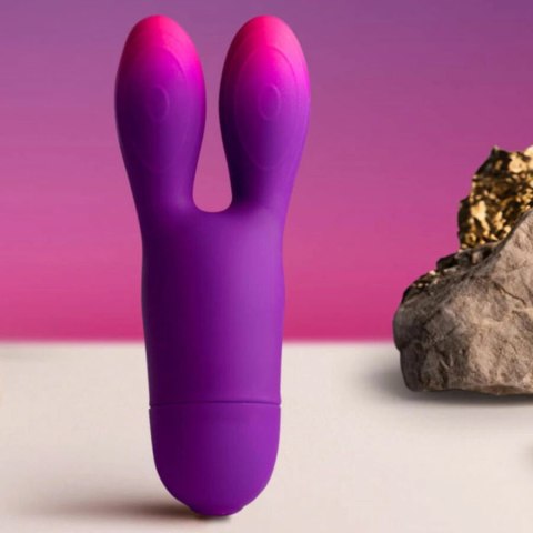 Rocks-Off Glo-Girl Bunny fioletowy elastyczny model z 10 trybami IPX7