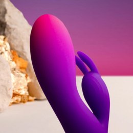 Rocks-Off Glo-Girl Violet - Wibrujący Krolik z Podwojnym Silnikiem