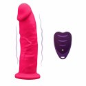 Silexd Model 2 Pink 17 cm - anatomiczny system wibracji z pilotem
