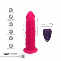 Silexd Model 2 Pink 17 cm - anatomiczny system wibracji z pilotem