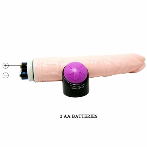Baile Adour Club wibrator 23 cm naturalny, wielostopniowa regulacja
