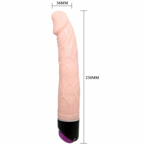 Baile Adour Club wibrator 23 cm naturalny, wielostopniowa regulacja
