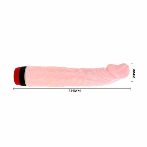 Baile Rockin Dong Model I Cyber Skin wibracje TPR 21,5cm multibiegowy