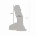 GET REAL Naked - silikonowy model wibracyjny z przyssawką, beżowy