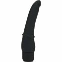 Get Real Classic Black - silikonowy model intymny 17,5 cm, wodoodporny