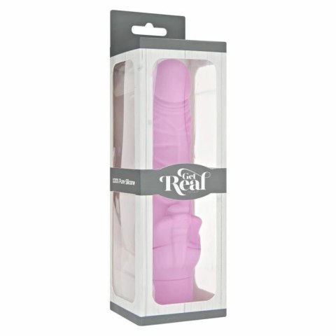 Get Real Classic Stim rożowy - wielofunkcyjny wibrator silikonowy