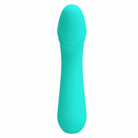 Pretty Love Cetus Aqua Green - Elastyczny model punktowy USB, silikon
