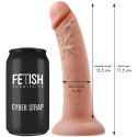 Fetish Submissive Cyber Strap uprząż z pilotem WATCHME, silikon 17,5 cm