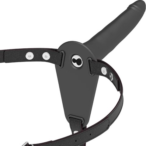 Fetish Submissive Harness Black - Uprząż Intymna z Wibracją 15 cm