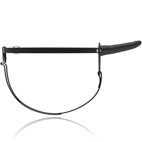 Fetish Submissive Harness Black - Uprząż Intymna z Wibracją 15 cm