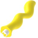 G-SPOT Gavyn Żołty - masażer do stymulacji punktu G, silikonowy, ładowalny