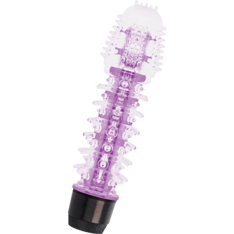 Glossy Osi Liliowy - wibrator wodoodporny z TPE, 14 cm