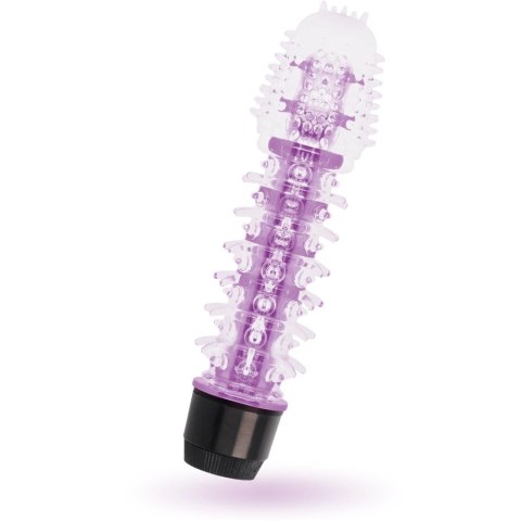 Glossy Osi Liliowy - wibrator wodoodporny z TPE, 14 cm