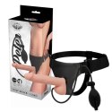 Harness Attraction Peter 18 cm - zestaw z wymiennym modułem intymnym