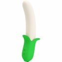 PRETTY LOVE Banana Knight silikonowy model 7 trybow wibracji zielony