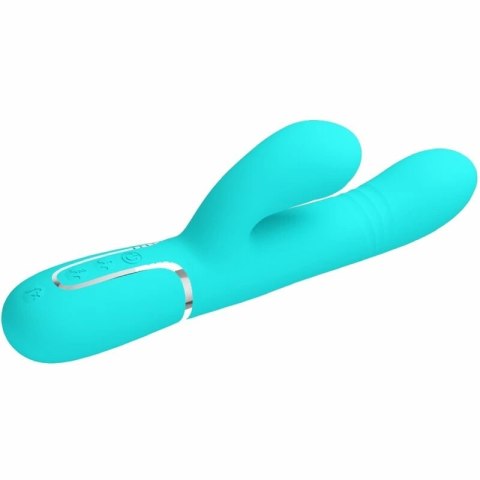 Pretty Love Aqua Green wielofunkcyjny masażer punktu G USB