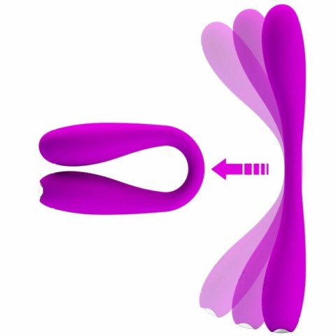 Pretty Love Yedda Elastyczny Wibrator Punktu G 12 Trybow Silikon USB