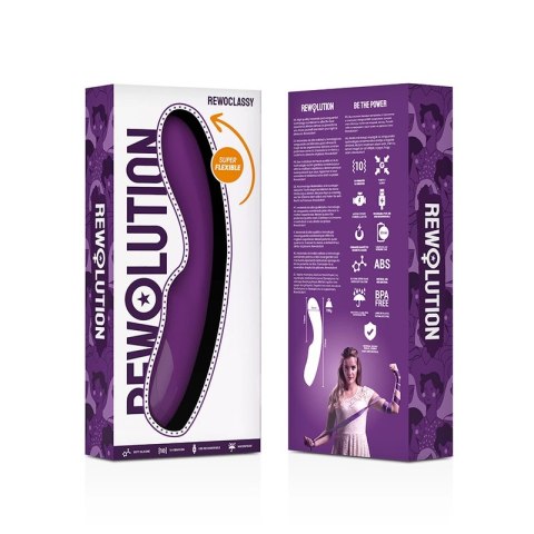 Rewolution REWOCLASSY elastyczny masażer punktowy, silikon, 21 cm