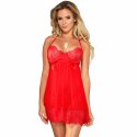 Subblime Babydoll S/M z koronkami czerwona komplet