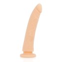 Delta Club Uprząż z silikonową nakładką 17 cm x 3 cm Flesh