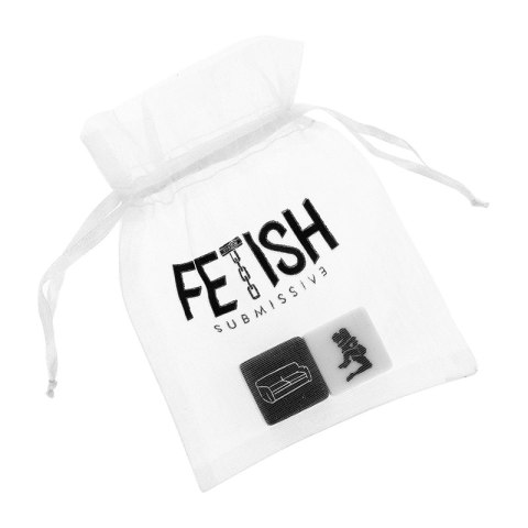 Fetish Submissive Dice - Zestaw kości do wyboru pozycji i miejsca 2 cm