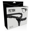 Fetish Submissive Harness silikonowy czarny 16 cm anatomiczny model
