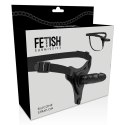Fetish Submissive Uprząż silikonowa czarna 15 cm - uniwersalny rozmiar