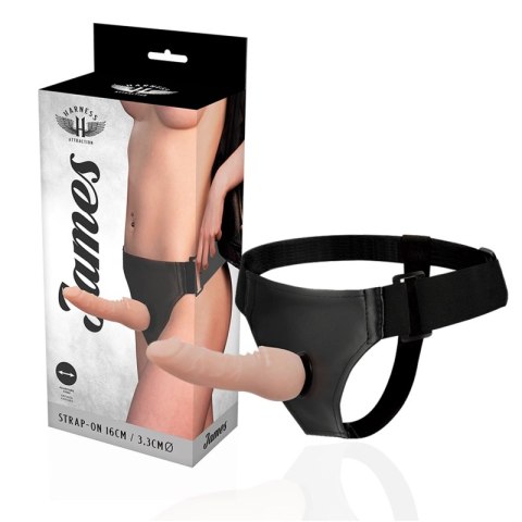 Harness Attraction James 16 cm system wymiennych akcesoriow czarny