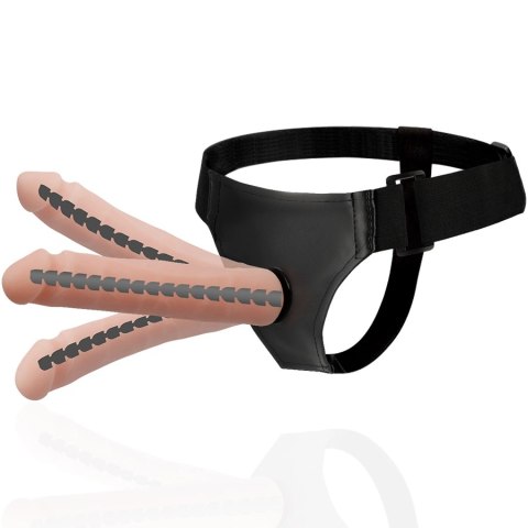 Harness Attraction Uprząż z Przegubowym Modelem 22,5x4,5 cm Vegan Leather