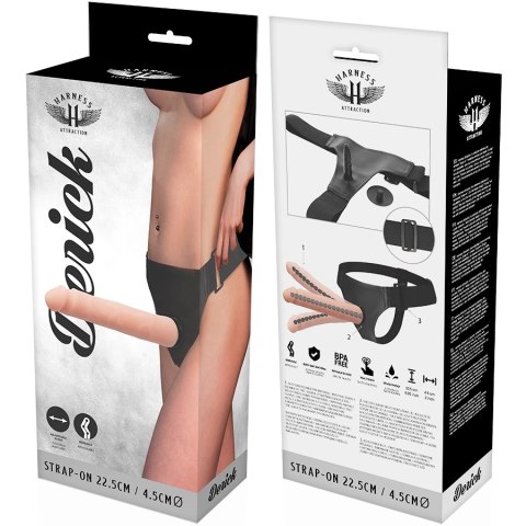 Harness Attraction Uprząż z Przegubowym Modelem 22,5x4,5 cm Vegan Leather