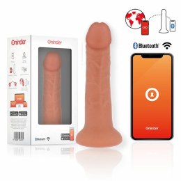ONINDER Bogota Mini Wibrator 9 Trybow Silikonowy 17,5 cm Naturalny APP