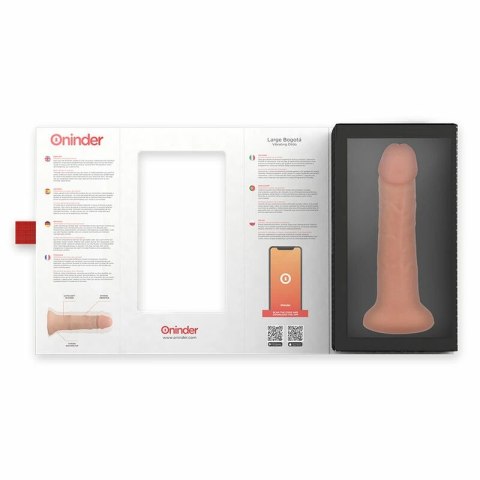 ONINDER Bogota Model Duży 22cm Silikonowy Wibrator 9 Trybow z Aplikacją