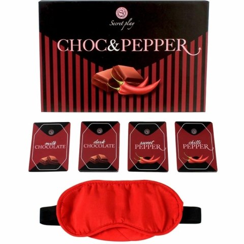 SecretPlay Choc & Pepper - gra karciana dla par, zestaw FR/PT