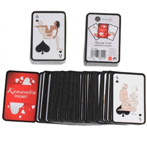 SecretPlay Pocket Karty Kamasutra wielojęzyczne 54 ilustracje