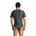 ANAIS MEN Benito T-shirt M czarny - elastyczny podkoszulek męski