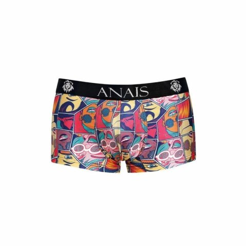 ANAIS MEN Komiks Bokserki XL - Kolorowy Wzor, Sportowy Kroj