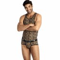 ANAIS MEN Mercury Top M - Męskie bokserki z mikrofibry, animal print