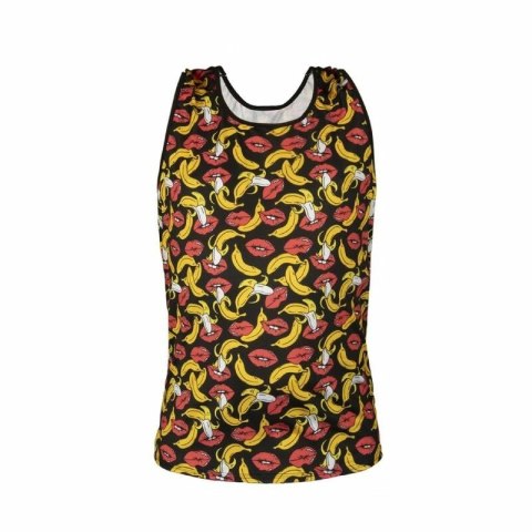 Anais Men Banana Top S - męska koszulka z nadrukiem bananow, lycra