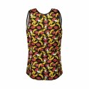 Anais Men Banana Top S - męska koszulka z nadrukiem bananow, lycra