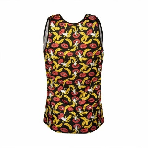 Anais Men Banana Top S - męska koszulka z nadrukiem bananow, lycra