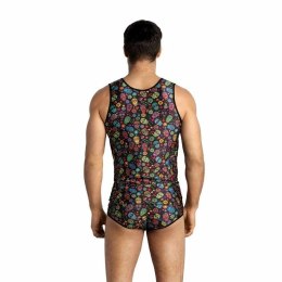 Anais Men Meksyk Top L - modny top bez rękawow transparentny