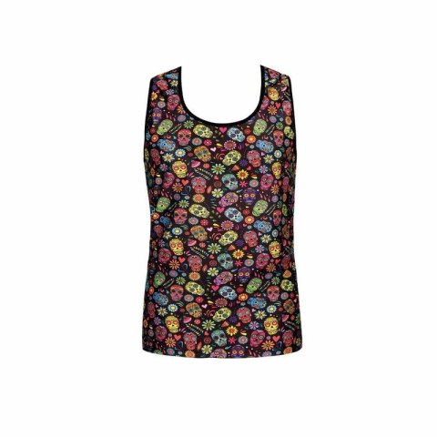 Anais Men Meksyk Top L - modny top bez rękawow transparentny