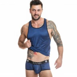 Anais Men Morski Top XL czarno-granatowy, bez rękawow, elastyczny
