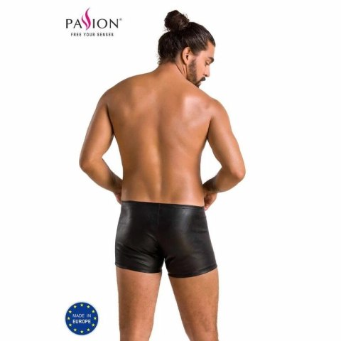 Passion 049 Spodenki damskie krotkie matowe czarne L/XL