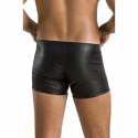 Passion 049 Spodenki damskie krotkie matowe czarne L/XL