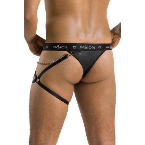 Passion BILL Stringi czarne L/XL - nowoczesny design, certyfikat Oeko-Tex
